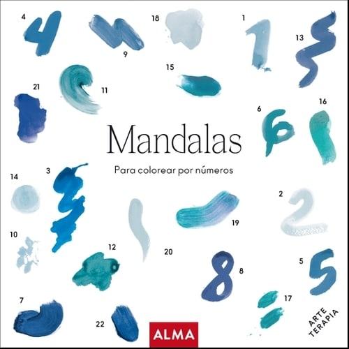 Mandalas para colorear por números.