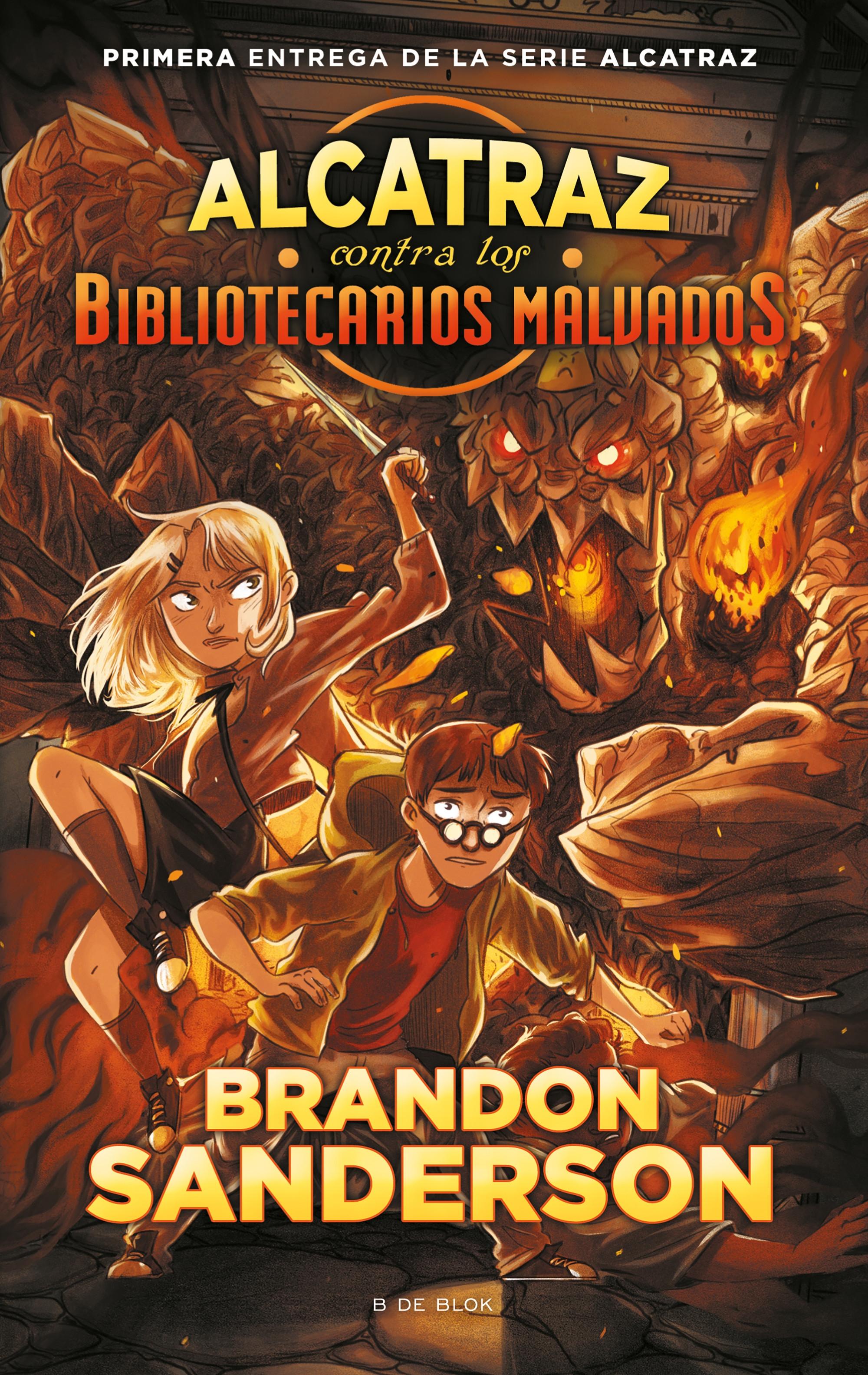 Alcatraz contra los Bibliotecarios Malvados "(Alcatraz contra los Bibliotecarios Malvados - 1)".