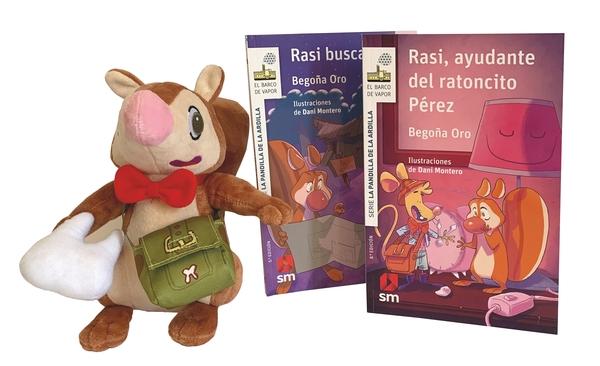 Rasi y el ratoncito Pérez (Pack con muñeco) "(Serie La pandilla de la ardilla)".