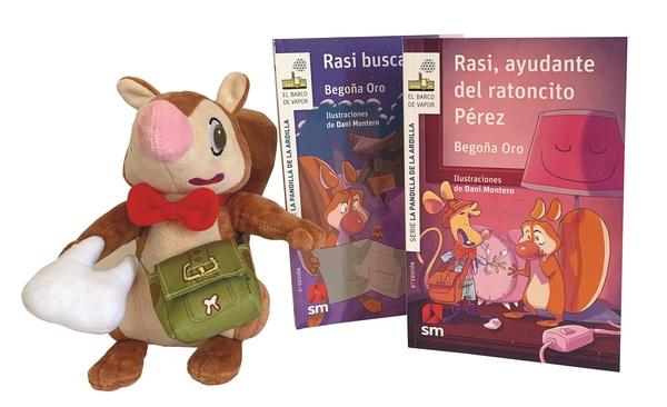 Rasi y el ratoncito Pérez (Pack con muñeco) "(Serie La pandilla de la ardilla)". 