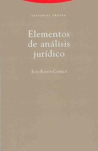 Elementos de análisis jurídico. 