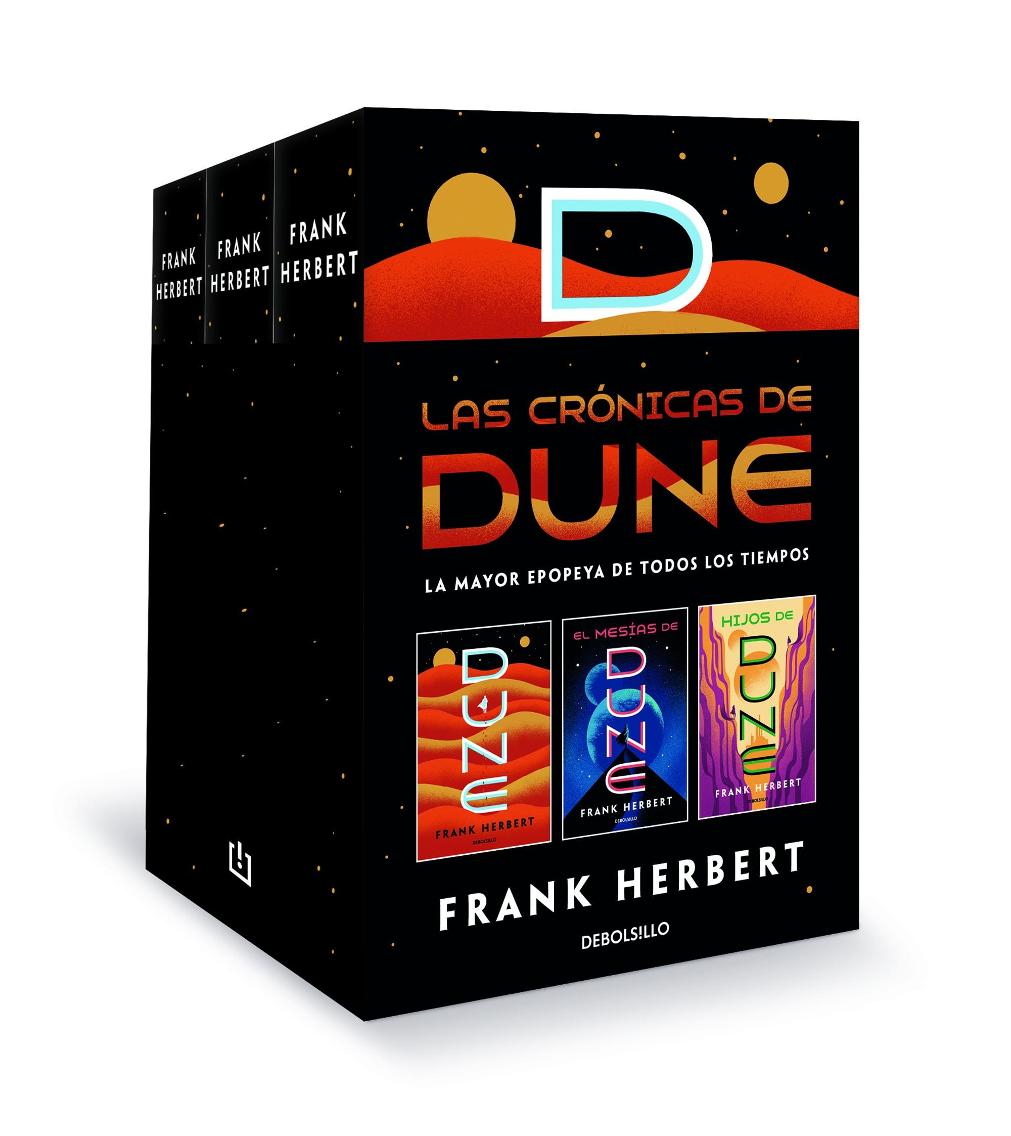 Las crónicas de Dune (Estuche 3 Vols.) "(Dune / El mesías de Dune / Hijos de Dune)"
