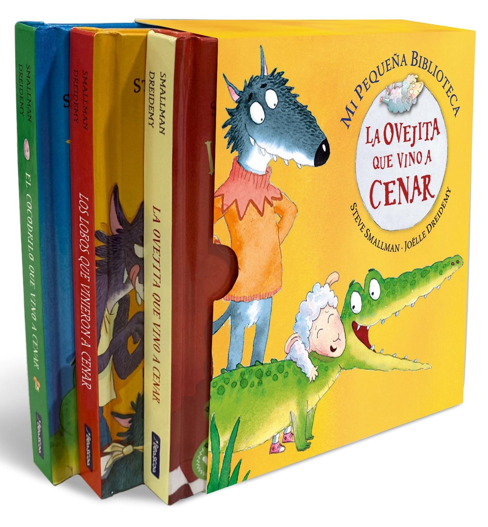 Mi pequeña biblioteca - La ovejita que vino a cenar (Estuche 3 Vols.) "(Pequeñas manitas)".