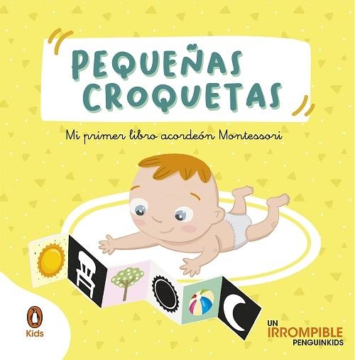 Pequeñas croquetas "Mi primer libro acordeón Montessori"