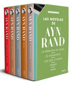 Ayn Rand (Estuche 5 Vols.) "La rebelión de Atlas / El manantial / Los que vivimos / Himno / Ideal"