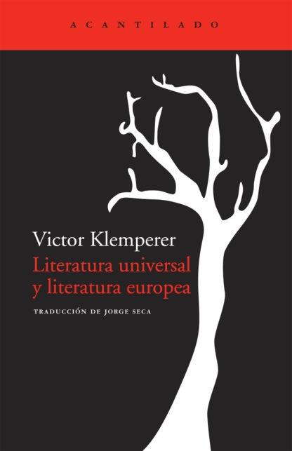 Literatura universal y literatura europea. 