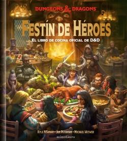 Festín de héroes "El libro de cocina oficial de Dungeons & Dragons". 