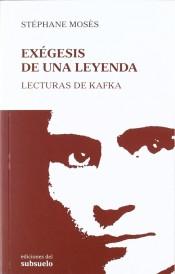 Exégesis de una leyenda "Lecturas de Kafka". 