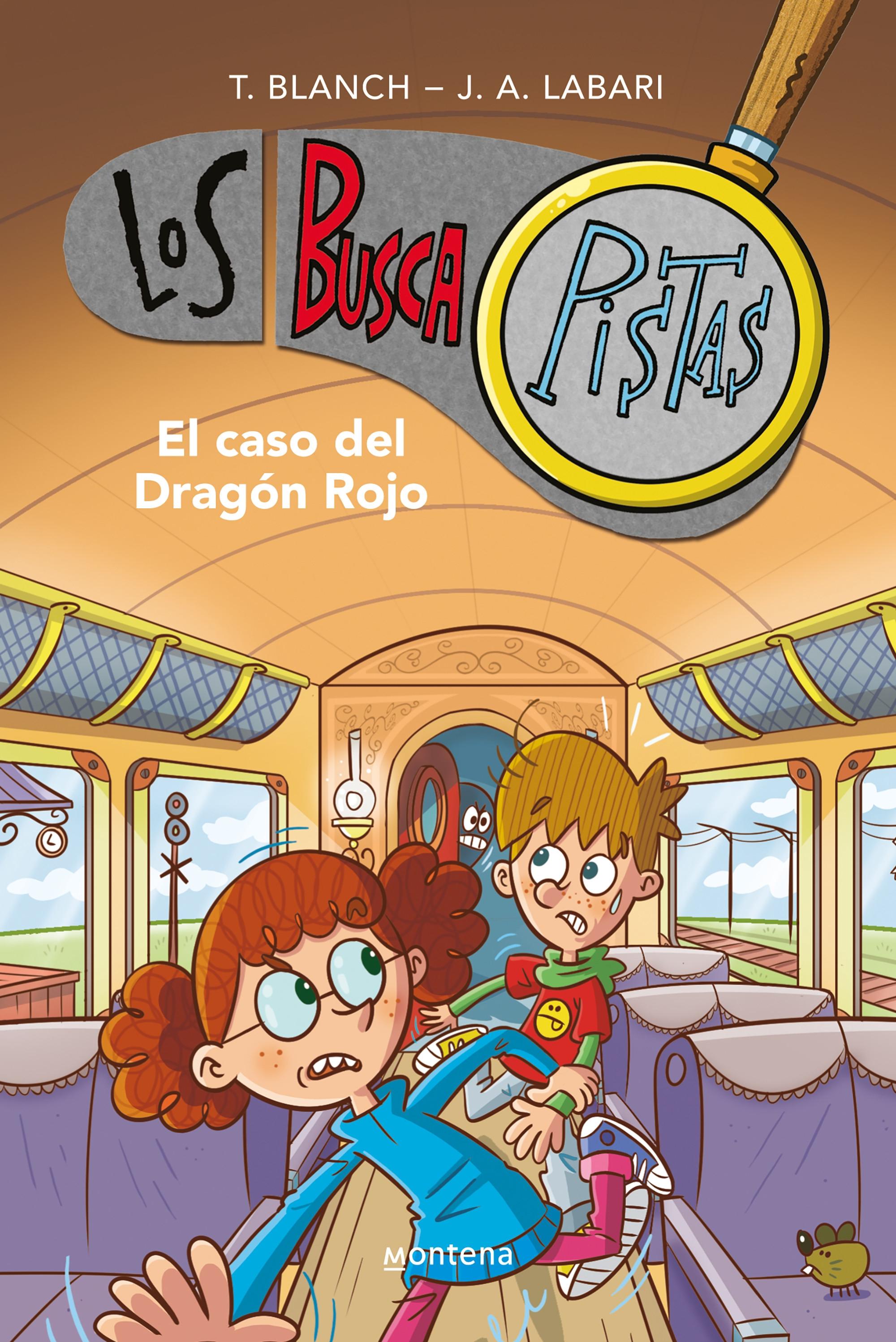 El caso del Dragón Rojo "(Los BuscaPistas - 11)".