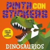 Dinosaurios "(Pinta con stickers)".