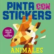 Animales "(Pinta con stickers)". 