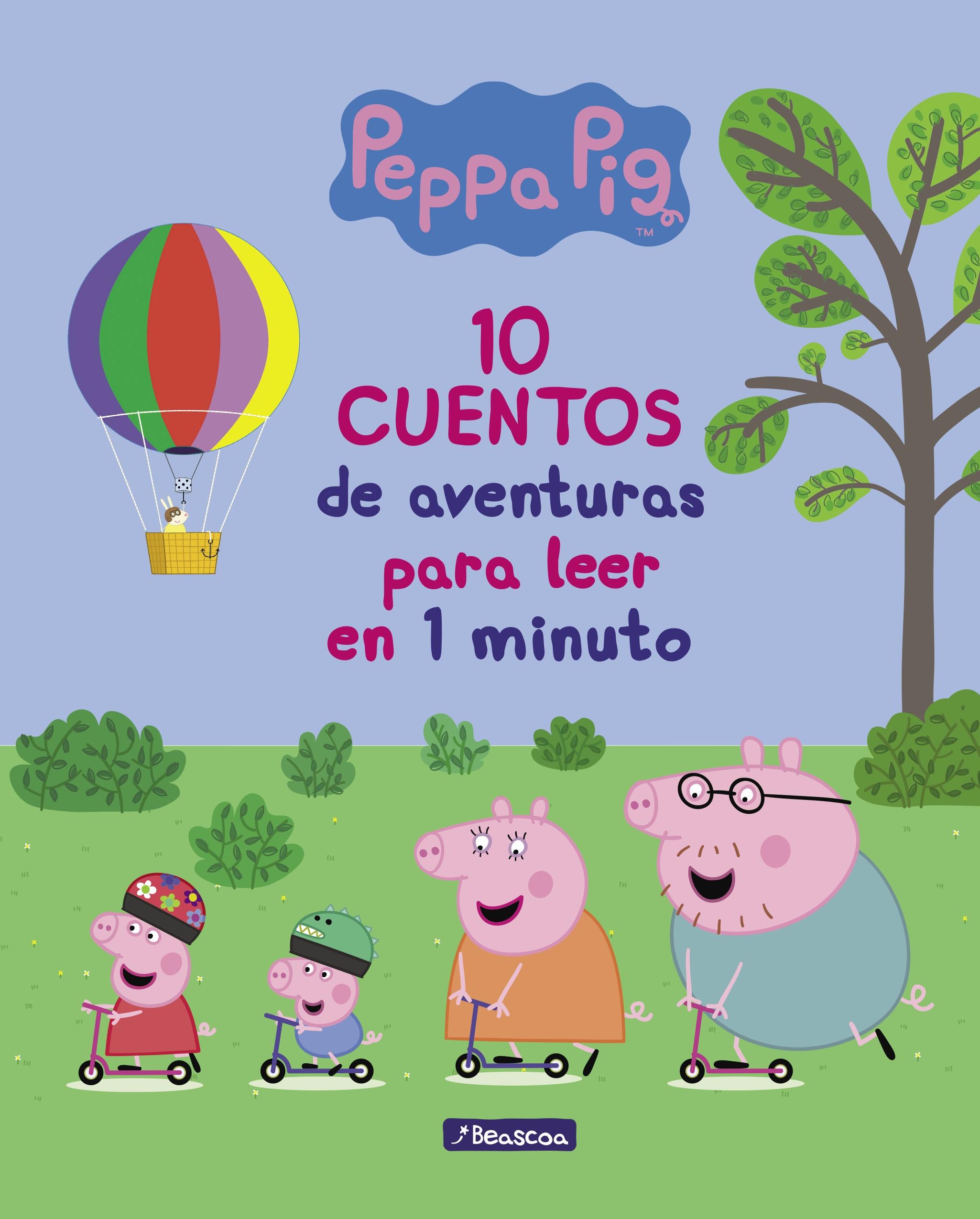 10 cuentos de aventuras para leer en 1 minuto "(Un cuento de Peppa Pig)"