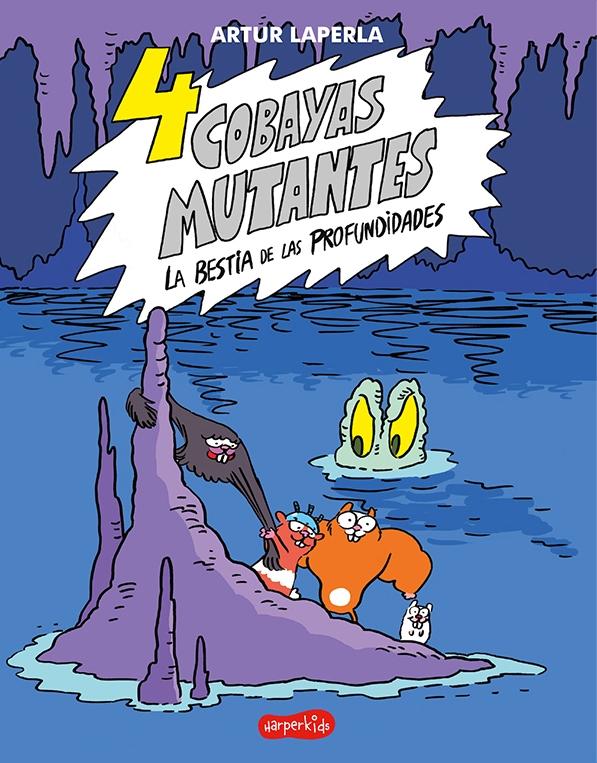 La bestia de las profundidades  "(4 cobayas mutantes - 2)"