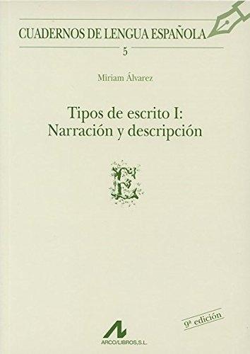 Tipos de escrito - I: Narración y descripción