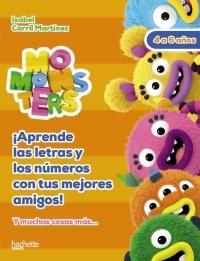 Momonsters, 4-5 años "¡Aprende las letras y los números con tus mejores amigos!". 