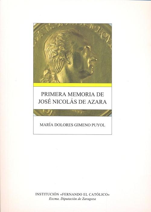 Primera memoria de José Nicolás de Azara. 