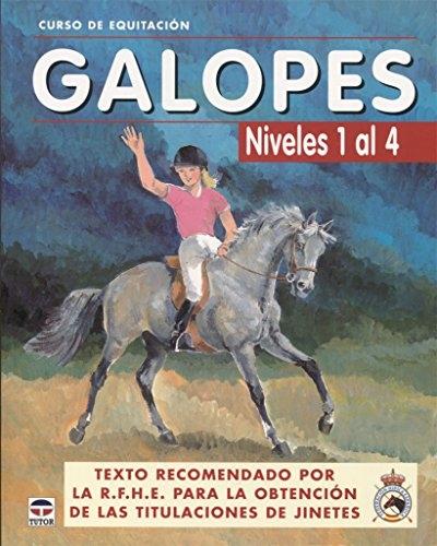 Galopes. Niveles 1 al 4. Curso de equitación. 