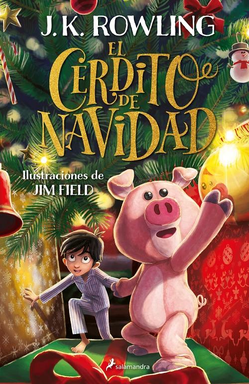 El cerdito de Navidad.