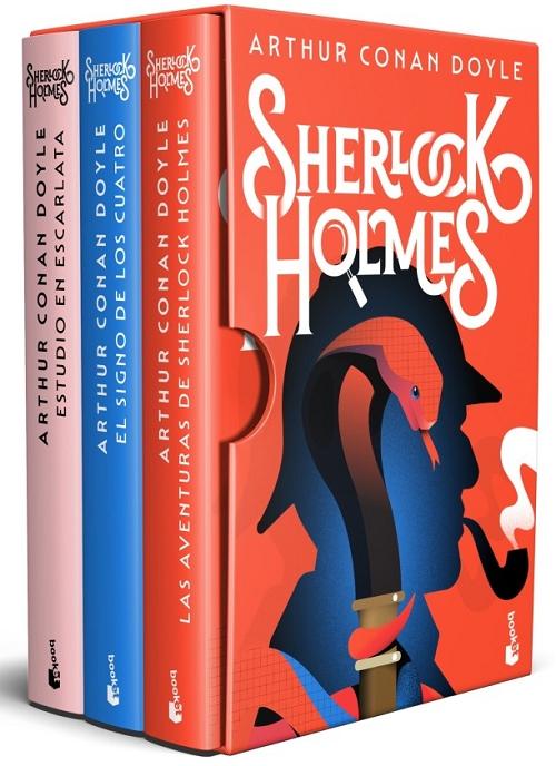 Estuche Sherlock Holmes (3 Vols.) "Estudio en escarlata / El signo de los cuatro / Las aventuras de Sherlock Holmes"