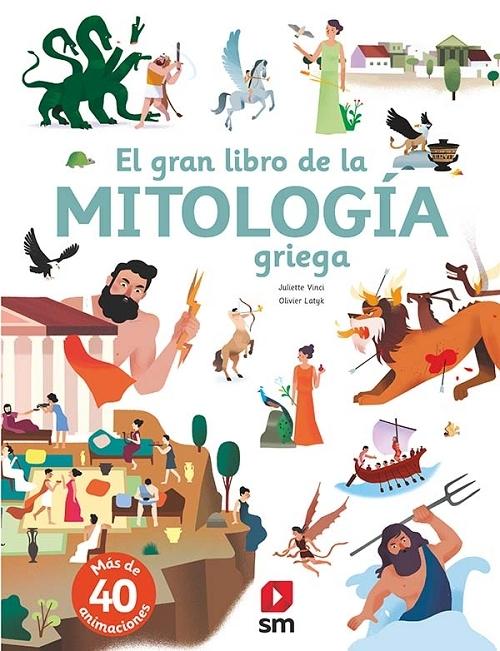 El gran libro de la mitología griega "(Más de 40 animaciones)"