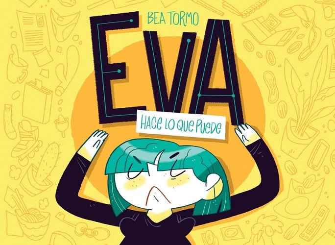 Eva hace lo que puede. 