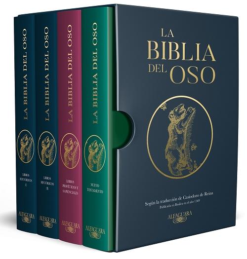 La Biblia del Oso (Estuche 4 Vols.) "I-II: Libros históricos; III: Libros proféticos y sapienciales; IV: Nuevo Testamento". 
