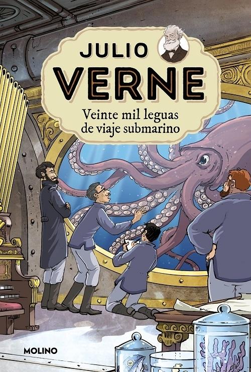 Veinte mil leguas de viaje submarino "(Julio Verne - 4)". 