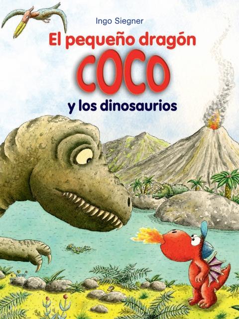 El pequeño dragón Coco y los dinosaurios. 