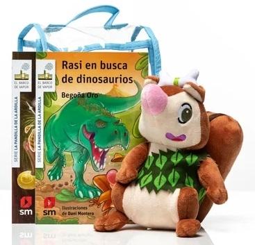 Rasi cavernícola (Pack con muñeco) "(Serie La pandilla de la ardilla)". 