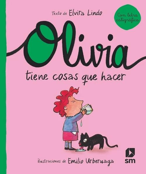 Olivia tiene cosas que hacer "(Olivia - 6. Con letra caligráfica)"