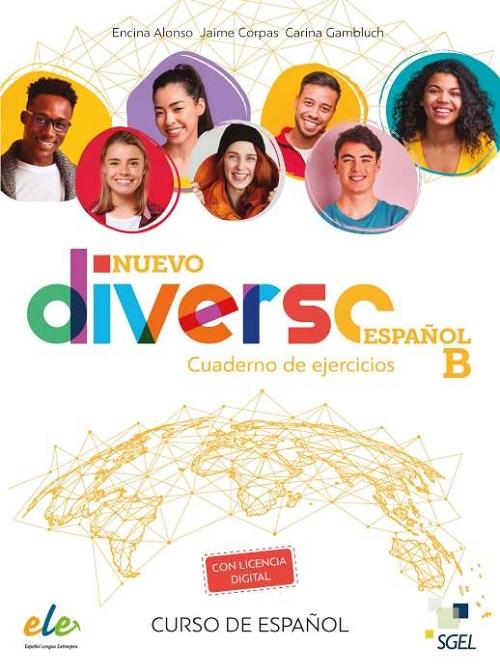 Nuevo Diverso Español B Ejercicios + @:  nivel B1-B2. 