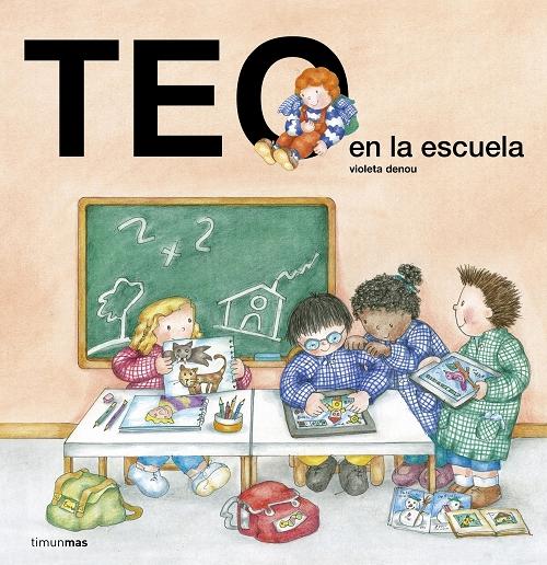 Teo en la escuela. 