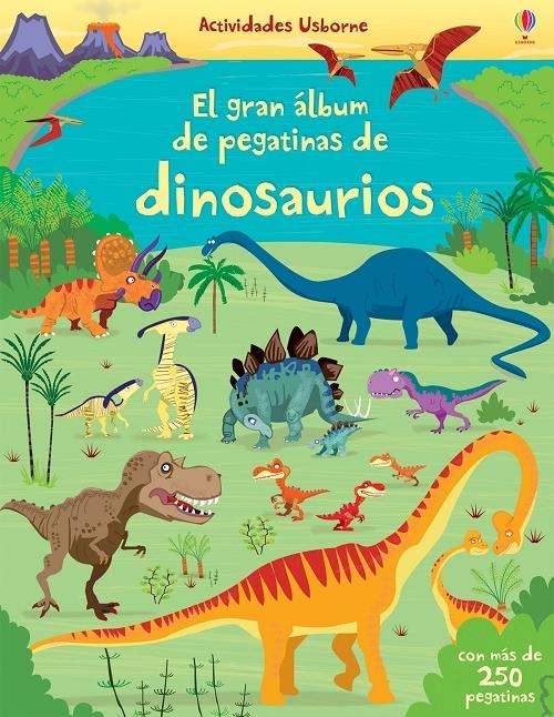 El gran álbum de pegatinas de dinosaurios