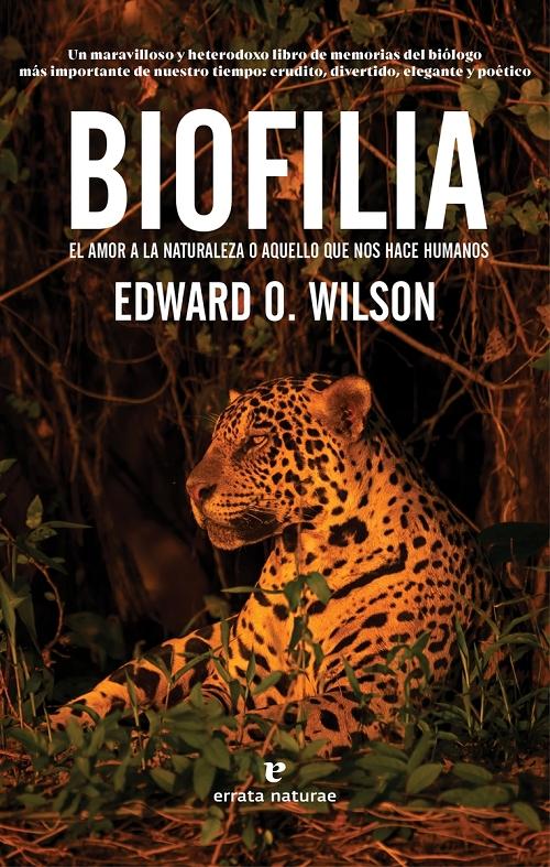 Biofilia "El amor a la naturaleza o aquello que nos hace humanos".