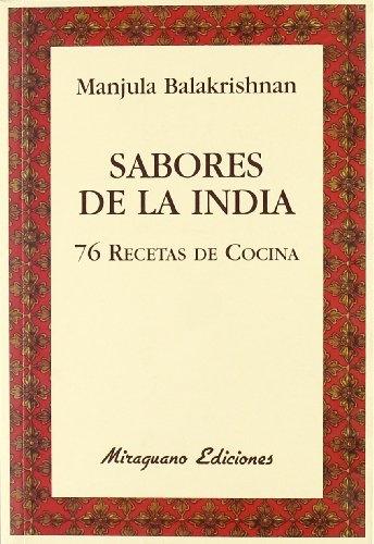 Sabores de la India. 76 recetas de cocina. 