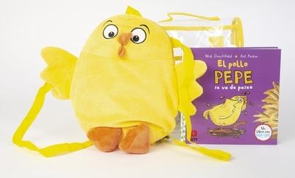 Pack Mochila + El pollo Pepe se va de paseo
