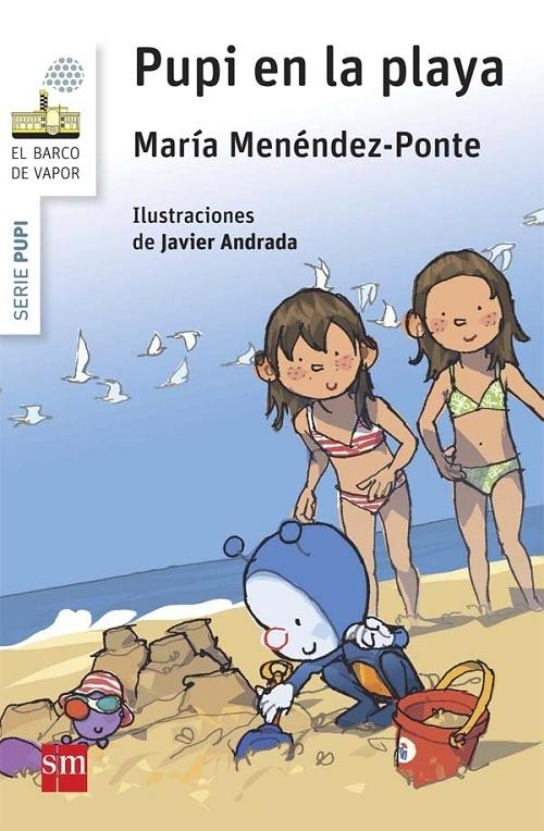 Pupi en la playa "(Serie Pupi - 9)". 