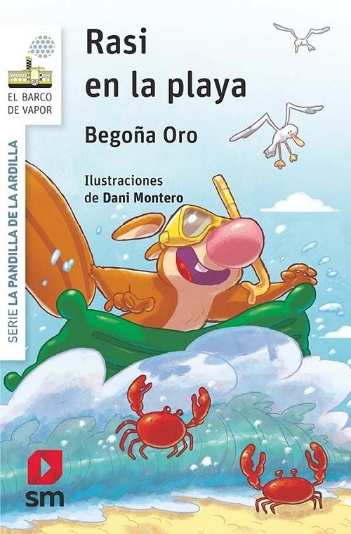 Rasi en la playa "(Serie La pandilla de la ardilla - 19)". 