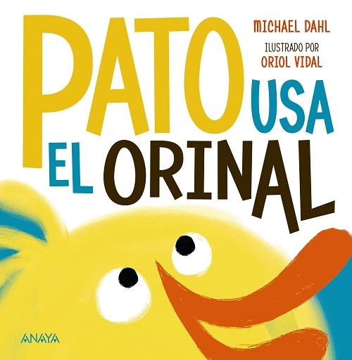 Pato usa el orinal. 