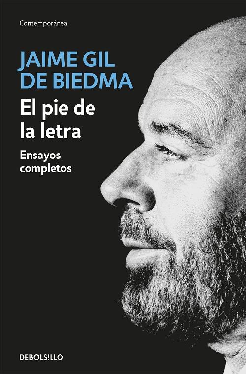 El pie de la letra "Ensayos completos"