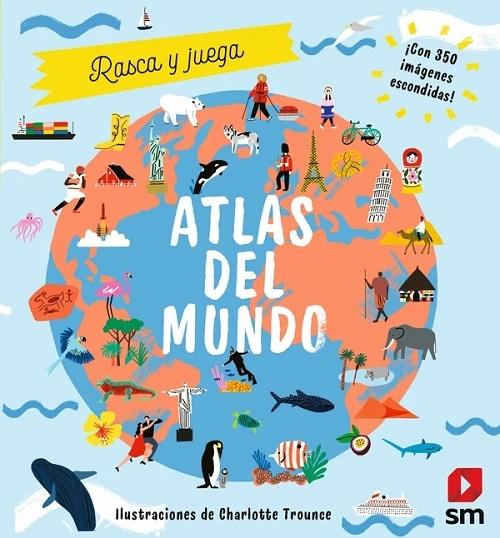 Atlas del mundo "(Rasca y juega)". 