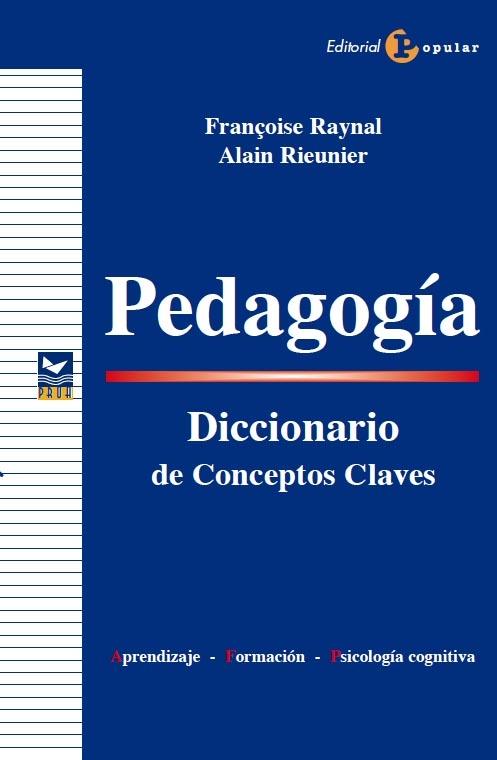Pedagogía "Diccionario de Conceptos Claves".