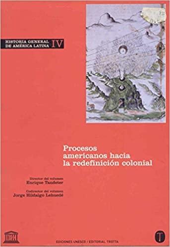 Procesos americanos hacia la redefinición colonial "Historia General de América Latina - Vol. IV". 