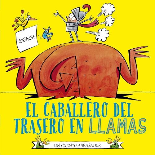 El caballero del trasero en llamas. 