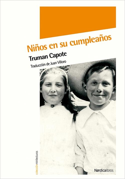 Niños en su cumpleaños. 