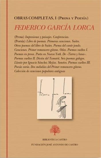 Obras completas - I (Prosa y poesía) (Federico García Lorca). 