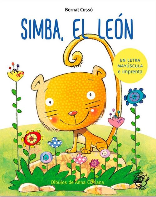 Simba, el león "(En letra mayúscula e imprenta)"