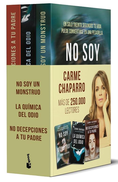 No soy un monstruo / La química del odio / No decepciones a tu padre "(Pack 3 Vols.) (Trilogía de Ana Arén)"