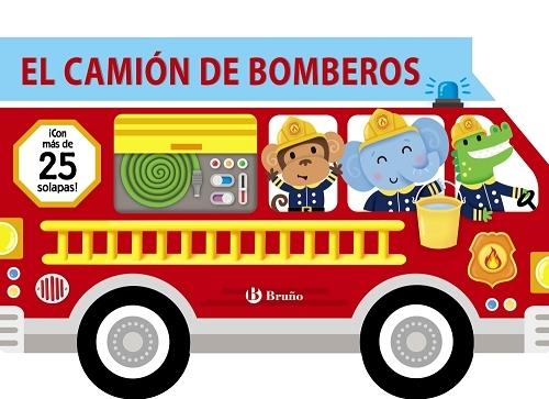 El camión de bomberos "¡Con más de 25 solapas!". 