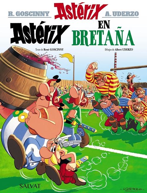 Astérix en Bretaña "(Astérix - 8)". 